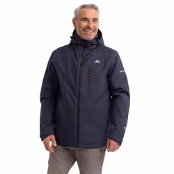 Trespass Mens Fyfinn Padded Waterproof Jacket - XS, Navy Marl