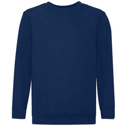 Fruit of the Loom Kids/Childrens Classic Drop Shoulder Sweatshirt - 7-8 Years, Navy