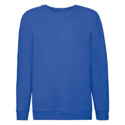 Fruit of the Loom Childrens/Kids Premium Drop Shoulder Sweatshirt - 12-13 Years, Royal Blue