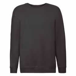 Fruit of the Loom Childrens/Kids Premium Drop Shoulder Sweatshirt - 14-15 Years, Black