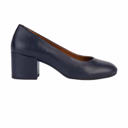Geox Womens/Ladies D Eleana A Nappa Leather Court Shoes - 8 UK, Navy