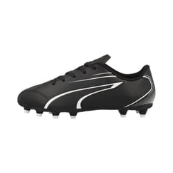Puma Childrens/Kids Vitoria Football Boots - 1 UK, Black/White