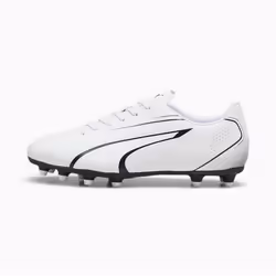 Puma Childrens/Kids Vitoria Football Boots - 2 UK, White/Black