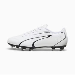 Puma Childrens/Kids Vitoria Football Boots - 5 UK, White/Black