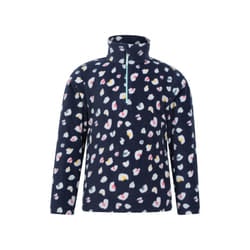 Mountain Warehouse Childrens/Kids Endeavour Animal Print Half Zip Fleece Top - 5-6 Years, Pale Yellow