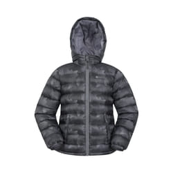Mountain Warehouse Childrens/Kids Seasons Camouflage Padded Jacket - 13 Years, Black
