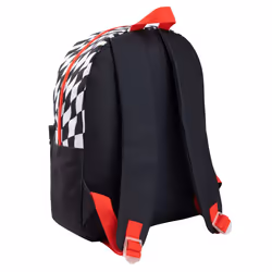 Hot Wheels Checkerboard Flame Backpack Set
