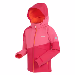 Regatta Childrens/Kids Acidity VII Soft Shell Jacket - 11-12 Years, Flamingo Pink/Pink Potion