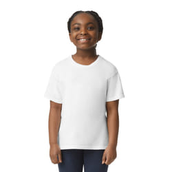 Gildan Childrens/Kids Plain T-Shirt - 5-6 Years, White