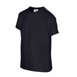 Gildan Childrens/Kids Plain Lightweight T-Shirt - 5-6 Years, Black