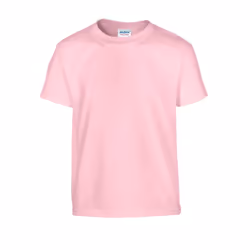 Gildan Childrens/Kids Plain Lightweight T-Shirt - 7-8 Years, Light Pink