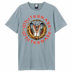 Amplified Unisex Adult Donnington Snake T-Shirt - XXL, Strange Blue
