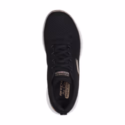 Skechers Womens/Ladies Flex Appeal 5.0 Uptake Contrast Trainers - 8 UK, Black/Rose Gold