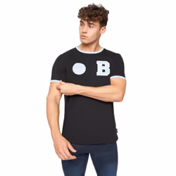 Bench Mens Ralphio T-Shirt - M, Black