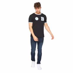 Bench Mens Ralphio T-Shirt - M, Black