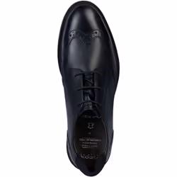 Geox Boys J Zheeno B Leather School Shoes - 5 UK, Black
