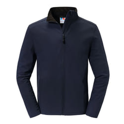 Russell Mens Essential Soft Shell Jacket - XXL, French Navy