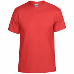 Gildan Mens Plain Lightweight T-Shirt - M, Red