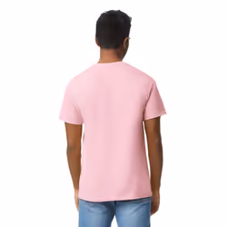 Gildan Mens Plain Lightweight T-Shirt - M, Light Pink