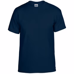 Gildan Mens Plain Lightweight T-Shirt - XXL, Navy