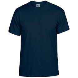 Gildan Mens Plain Lightweight T-Shirt - XXL, Navy
