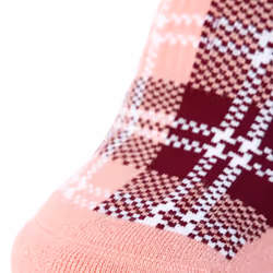 Trespass Unisex Adult Fergus Checked Socks - 7 UK-11 UK, Dark Cherry