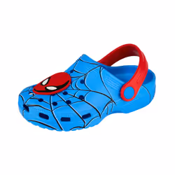 Spider-Man Boys Printed Clogs - 10 UK Child, Blue/Red