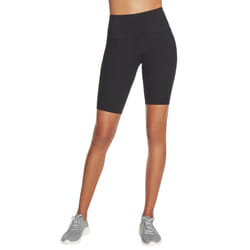Skechers Womens/Ladies Gowalk High Waist Cycling Shorts - XL, Black