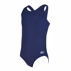 Zoggs Girls Cottesloe Sportsback 2024 One Piece Swimsuit - 26 UK, Navy