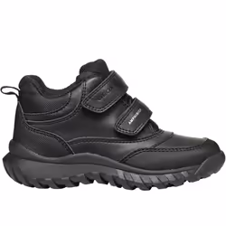 Geox Boys J Simbyos B ABX School Shoes - 1 UK, Black