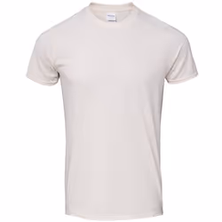 Gildan Mens SoftStyle Ringspun T-Shirt - 3XL, Natural