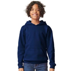 Gildan Childrens/Kids Softstyle Plain Midweight Hoodie - 3-4 Years, Navy