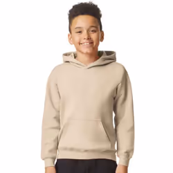 Gildan Childrens/Kids Softstyle Plain Midweight Hoodie - 3-4 Years, Sand