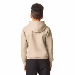 Gildan Childrens/Kids Softstyle Plain Midweight Hoodie - 3-4 Years, Sand