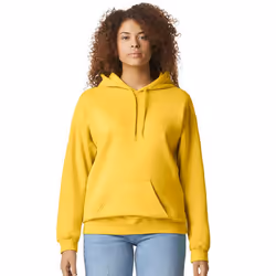 Gildan Unisex Softstyle Midweight Hoodie - XL, Daisy