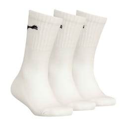 Puma Childrens/Kids Logo Crew Socks (Pack Of 3) - 2 UK-5 UK, White