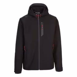 Trespass Mens Alwero Softshell Hybrid Jacket - XL, Black