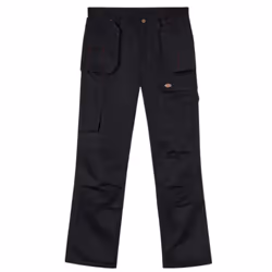 Dickies Mens Redhawk Pro Work Trousers - 36R, Black