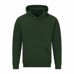 Gildan Unisex Adult Softstyle Fleece Midweight Hoodie - M, Forest Green