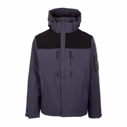 Trespass Mens Jenkins DLX Padded Jacket - L, Flint