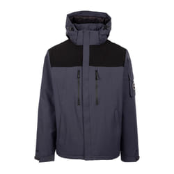 Trespass Mens Jenkins DLX Padded Jacket - L, Flint