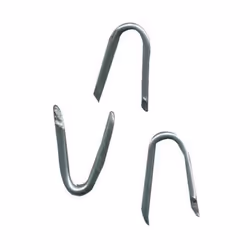 Challenge Zinc Plated Netting Staples - 20mm, Grey