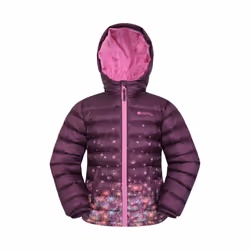 Mountain Warehouse Childrens/Kids Seasons Dandelions Padded Jacket - 3-4 Years, Purple