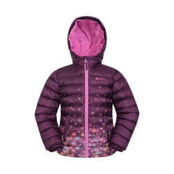 Mountain Warehouse Childrens/Kids Seasons Dandelions Padded Jacket - 3-4 Years, Purple