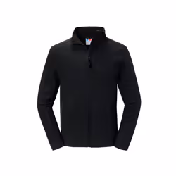 Russell Mens Essential Recycled Soft Shell Jacket - XXL, Black