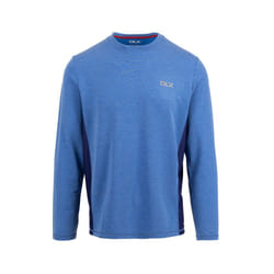 Trespass Mens Charlie Long-Sleeved T-Shirt - L, Blue Marl