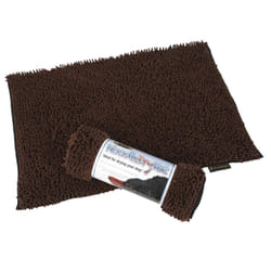 Scruffs Noodle Dog Drying Mat - 90cm x 60cm, Chocolate