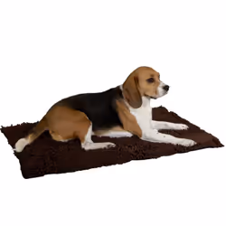 Scruffs Noodle Dog Drying Mat - 90cm x 60cm, Chocolate