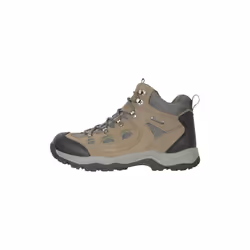 Mountain Warehouse Mens Adventurer Waterproof Hiking Boots - 7.5 UK, Khaki
