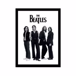 The Beatles Group Shot Framed Poster